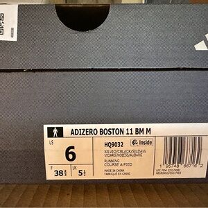 Adidas Adizero Boston Marathon Edition Shoes - Gray and Black